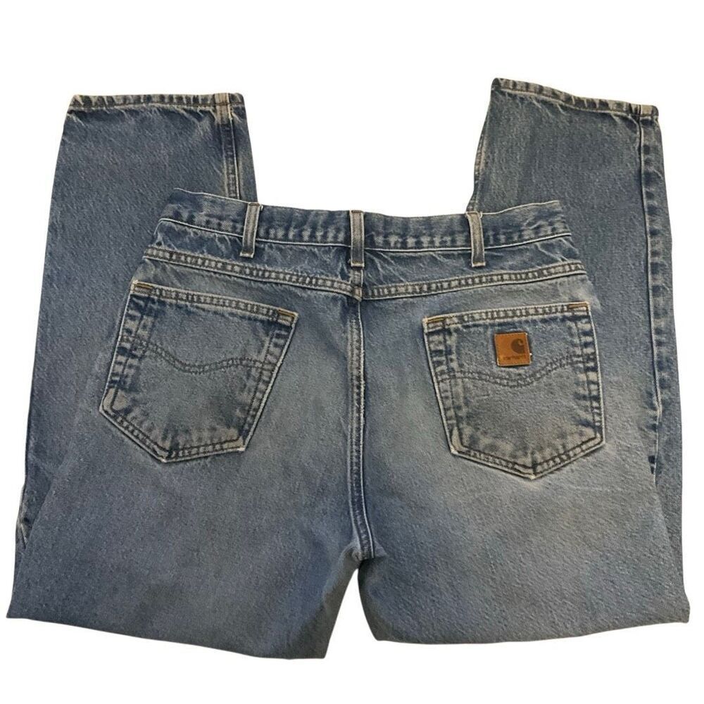 Vintage Carhartt Men’s Relaxed Fit Jeans, 34x28 Streetwear Distressed